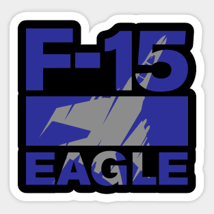 F-15 Fighter Jet Sticker